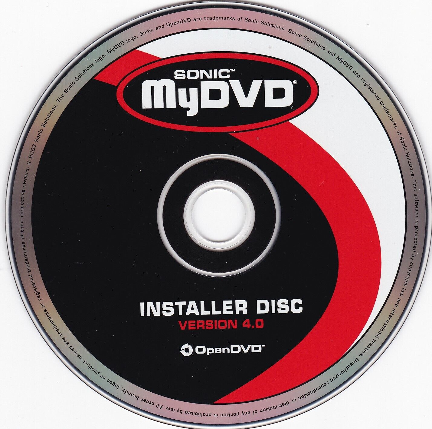 Vintage Sonic MyDVD Installer Disc Version 4.0 (PC, 2003) *DISC ONLY*