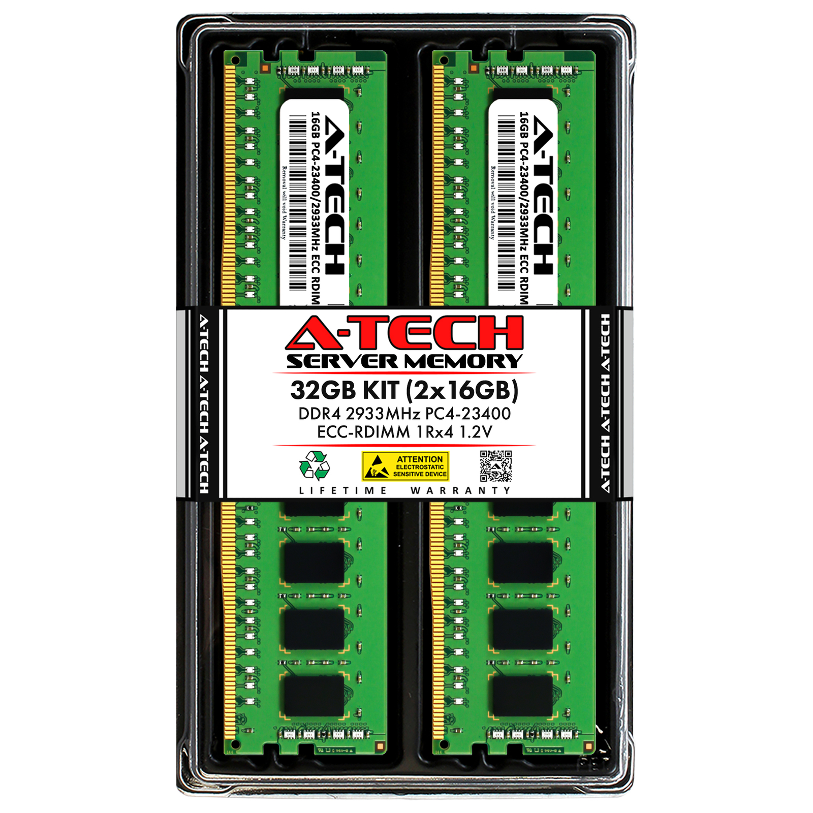 32GB 2x 16GB PC4-2933 RDIMM ASUS ESC ESC4000 G4S ESC8000 G4 Memory RAM