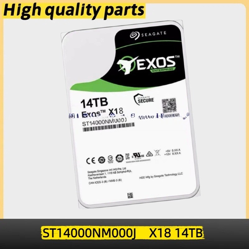 Compatibe Seagate Exos X18 14 TB SATA 6Gb s 256 MB 7200 rpm HDD ST14000NM000J