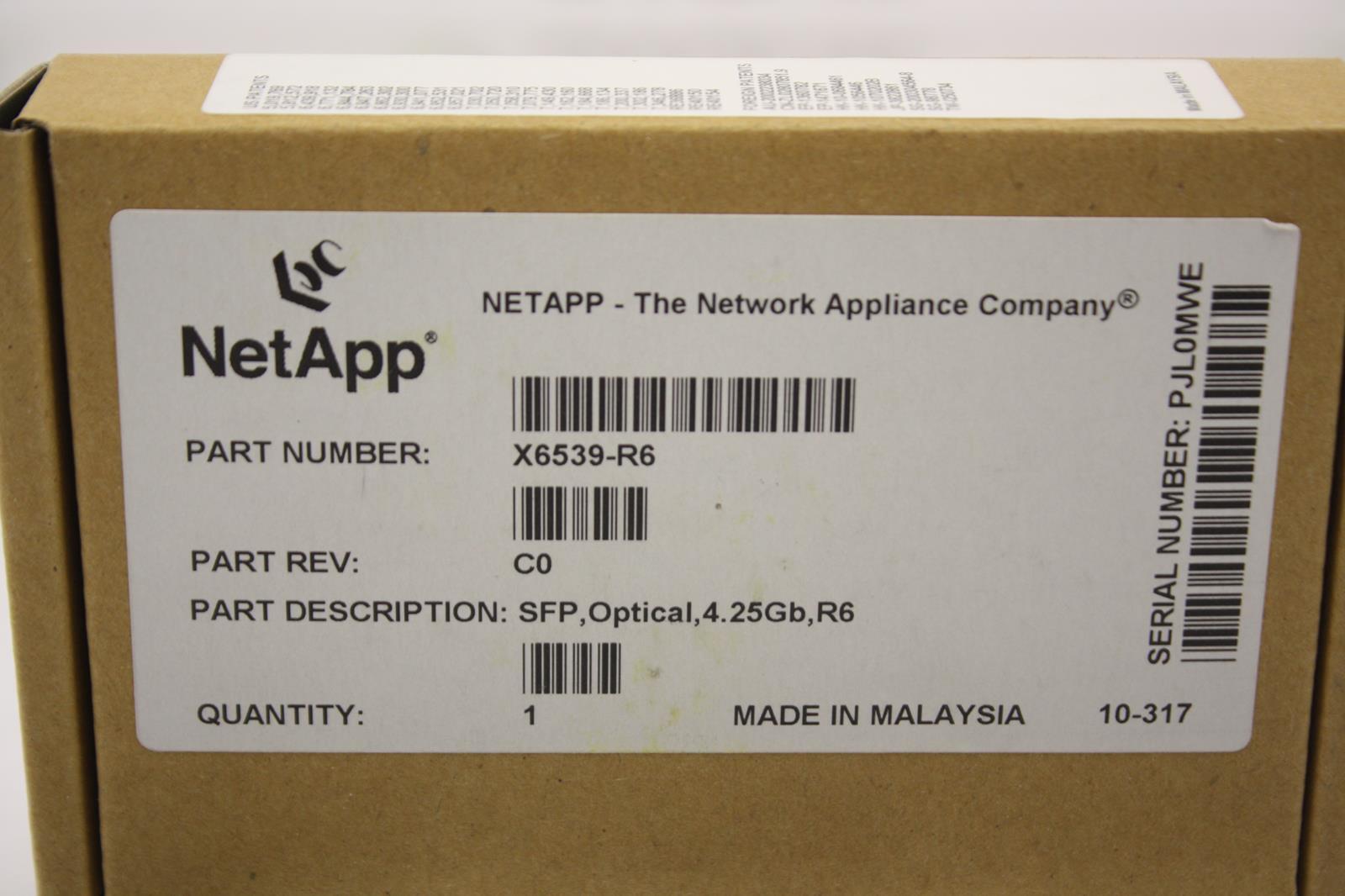 NETAPP X6539 R6 1 X 1000BASE X4 25 GBIT S X6539 R6