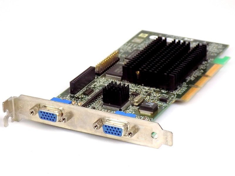 32MB Matrox Millenium G400 DualHead G4+MDH4A32G, AGP 4x, SGRAM, Passive, VGA GPU
