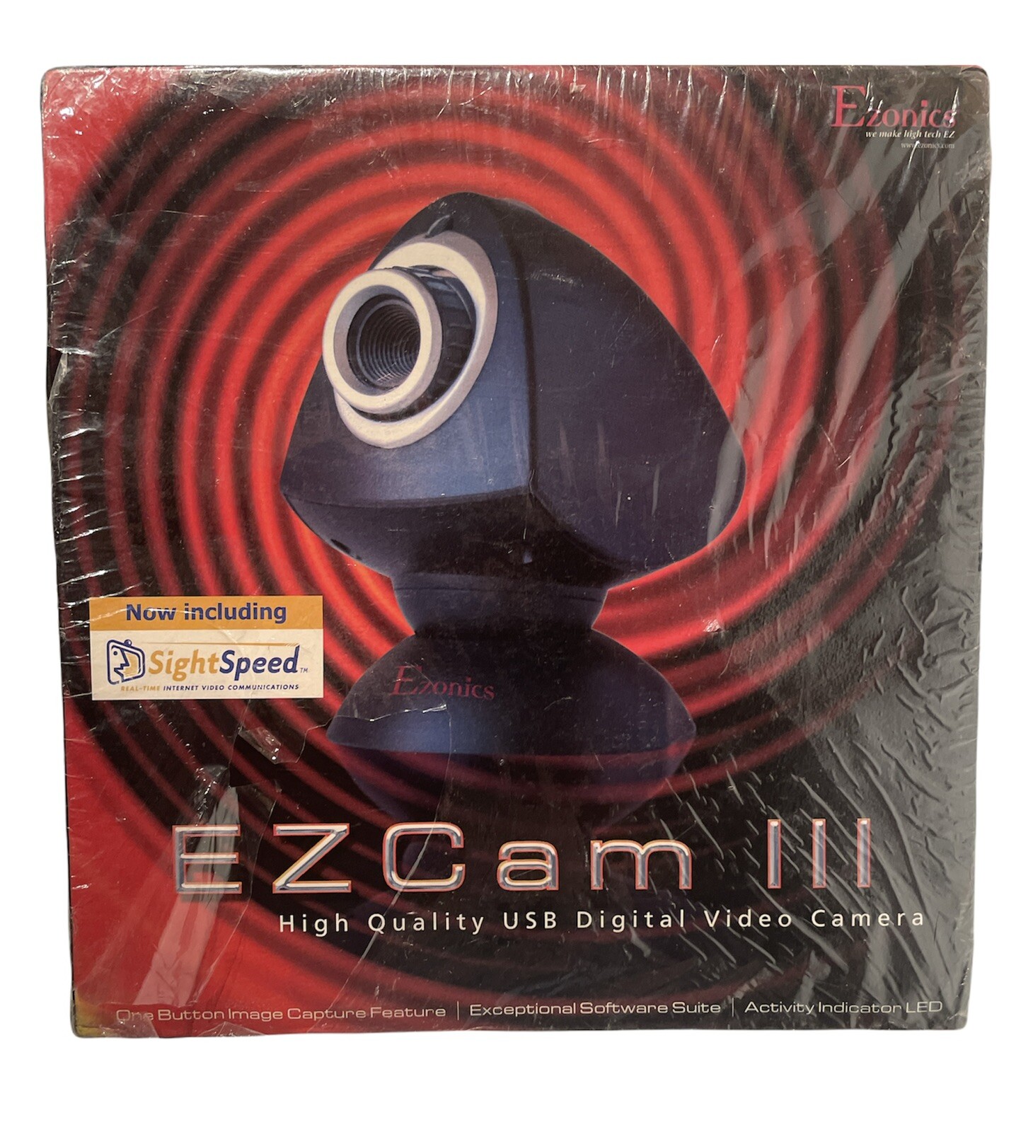EZCam III Ezonics USB Digital Video CAM 352x288 Resolution PC Model EZ-307