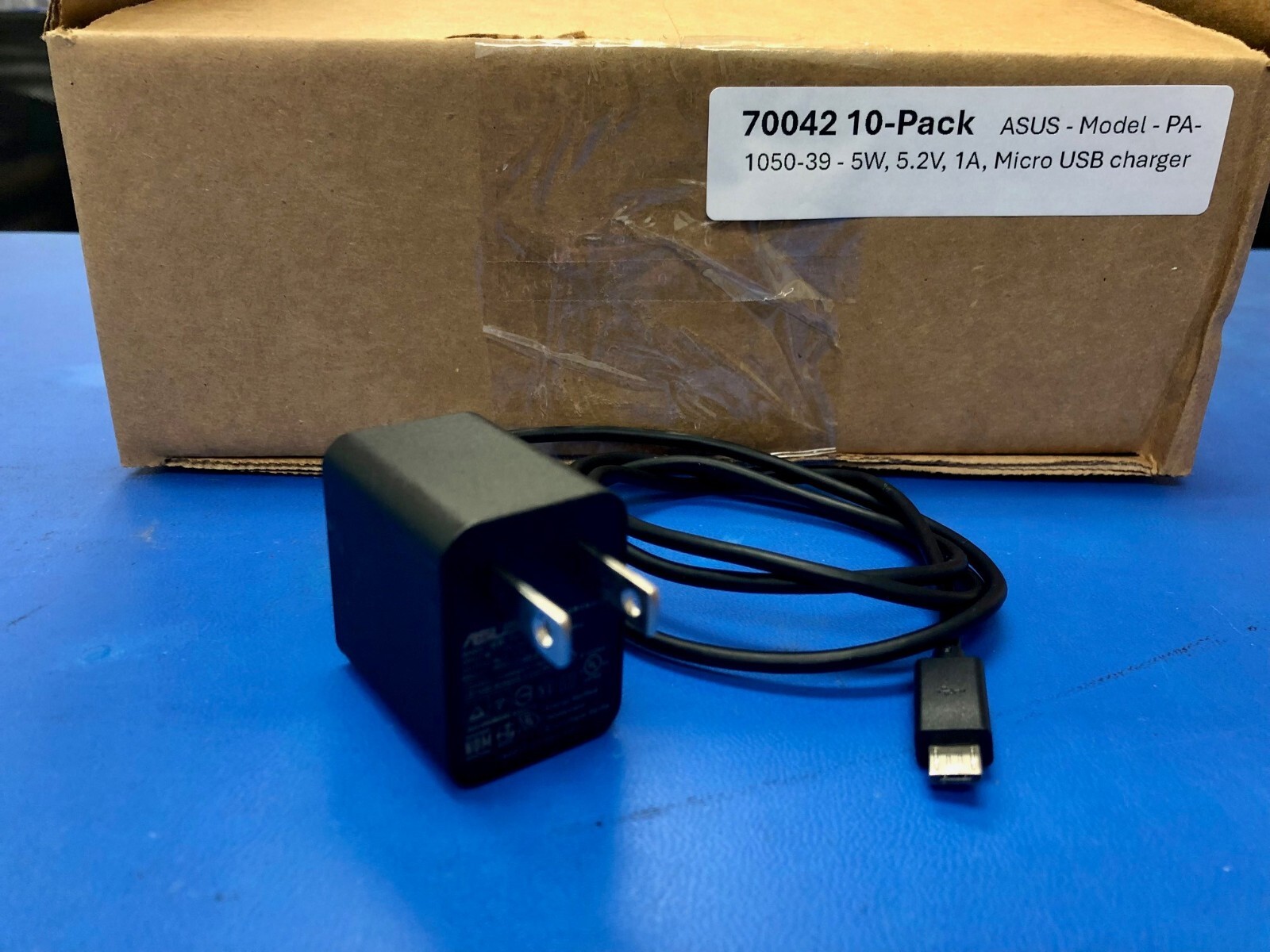 LOT OF 10 ASUS PA-1050-39 5.2V 1A Power Ac Adapters