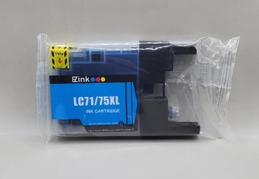 New Factory Sealed~EZ LC71/75XL Blue (Cyan) Ink Cartridge~ 