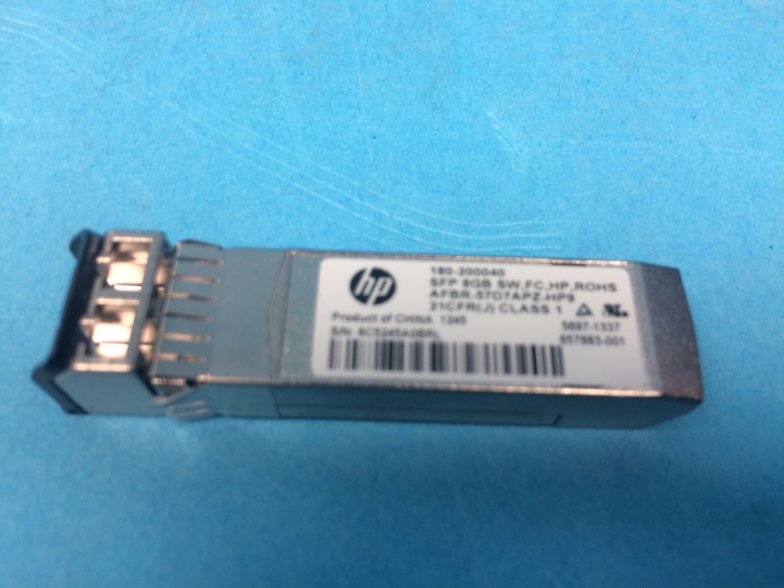 HP 657883-001 StorageWorks 8GB SW FC SFP+  NEW