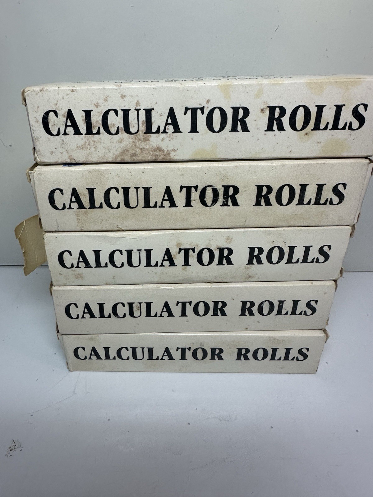 5 - Canon Palm Printer Paper Full Rolls P3-D P5-D P6-D P7-D 1.5” W 32’ L NOS