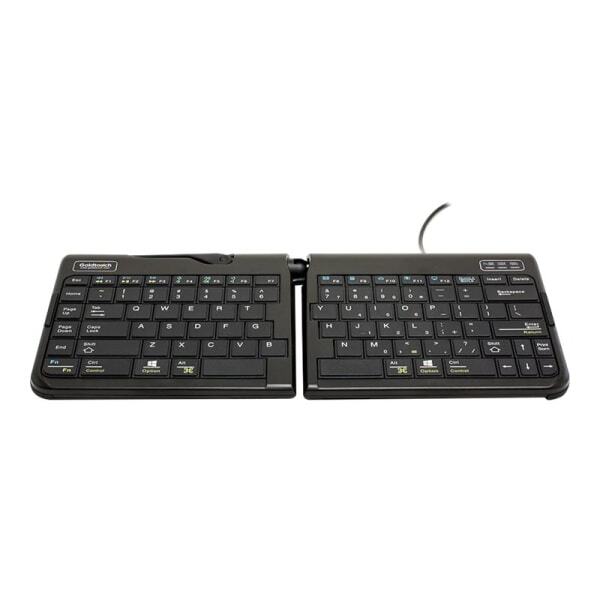 Goldtouch Go2 PC and Mac Mobile Ergonomic Keyboard Black