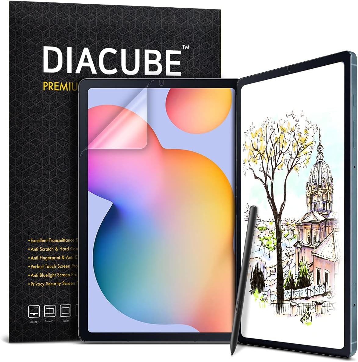 1+1 Pack Galaxy Tab Series Paperfeel Screen Protector Anti Glare Protector 1pc