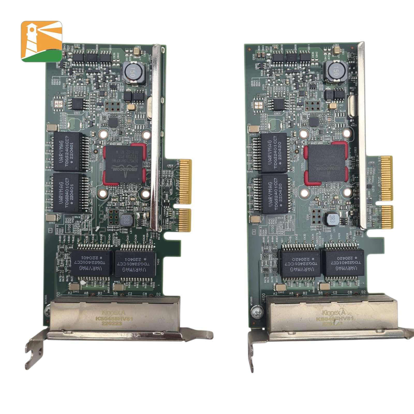 Dell Broadcom 95719 Quad Port 1GbE PCIe NIC Server Adapter - 0YGCV4 BCM5719