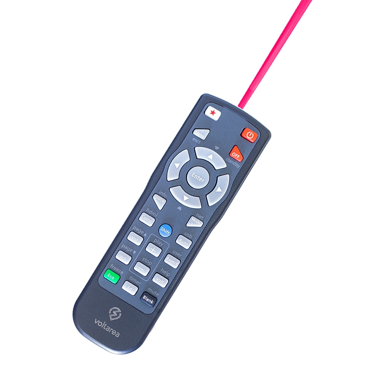 Remote Control For Dell 3300MP 3400MP 3500MP 4100MP projector with Laser Pointer