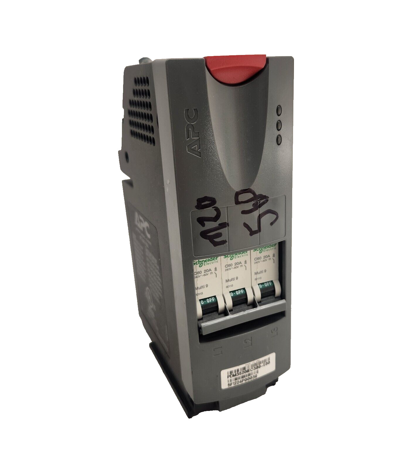 APC PDM3520IEC309-560 IT Power Distribution Module | Cut Cord, Untested