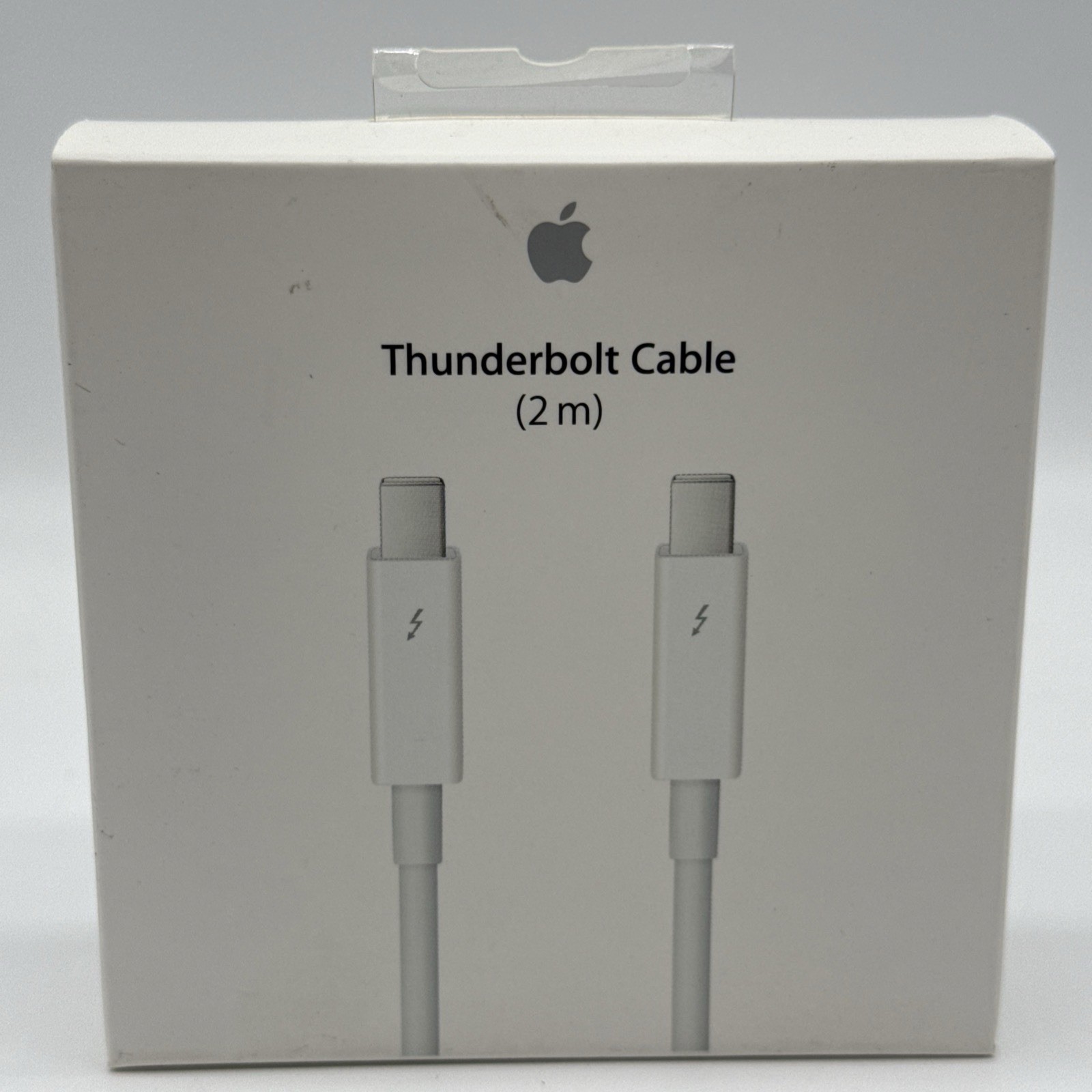 GENUINE OFFICIAL APPLE THUNDERBOLT 2 CABLE 2M A1410 WHITE MD861ZM/A ORIGINAL