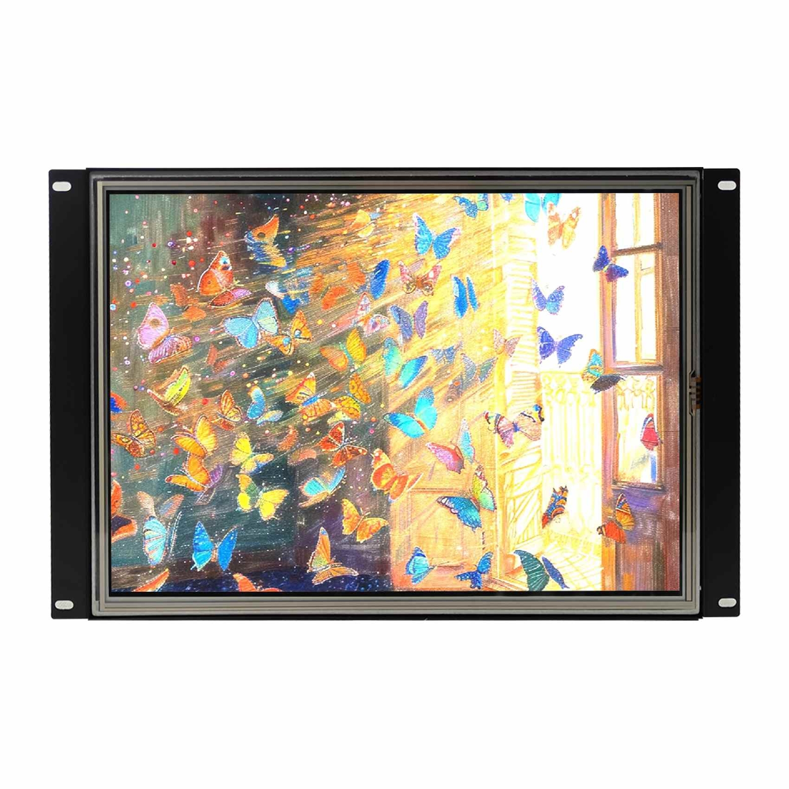 15in Resistive Touch LCD Monitor 1024x768 HD DVI VGA Board Metal Bracket
