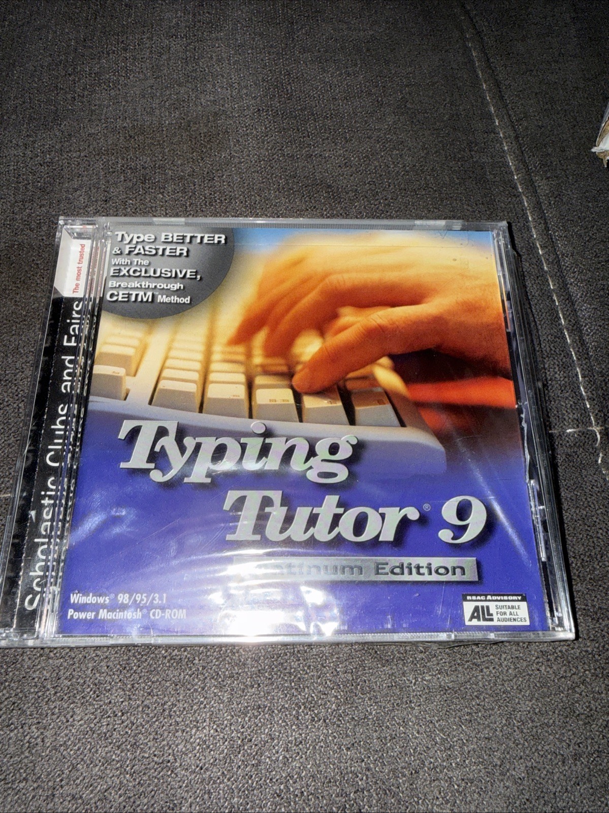 Typing Tutor 9 Platinum Edition (PC & MAC, 1998)