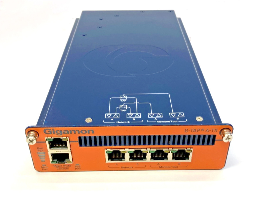 Gigamon G-TAP A-TX “Always On” Network Tap Splitter, GTP-ATX01