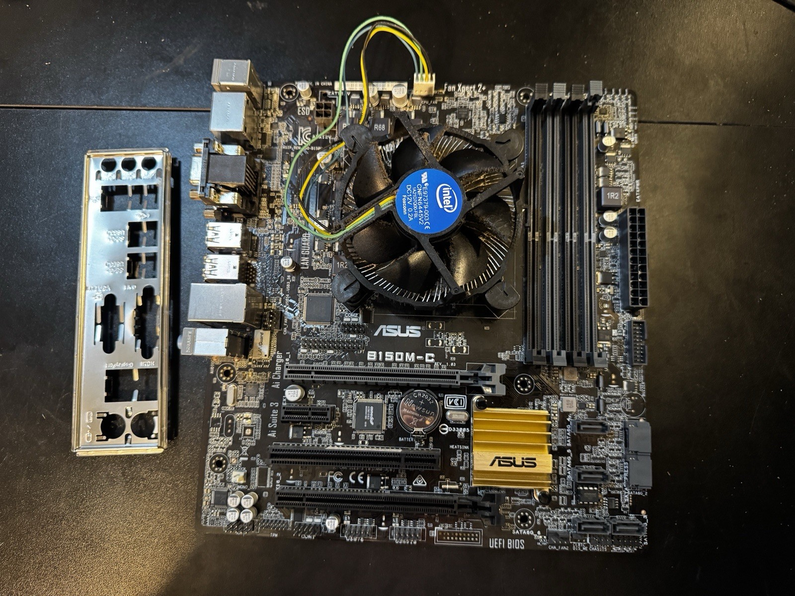 ASUS B150M-C LGA 1151 DDR4 Motherboard + Intel Core i5-6500 + CPU Cooler