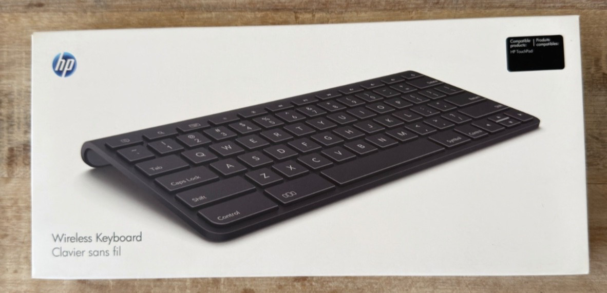 HP FB344AA - Wireless Keyboard Clavier Sans Fil - Brand New & Sealed