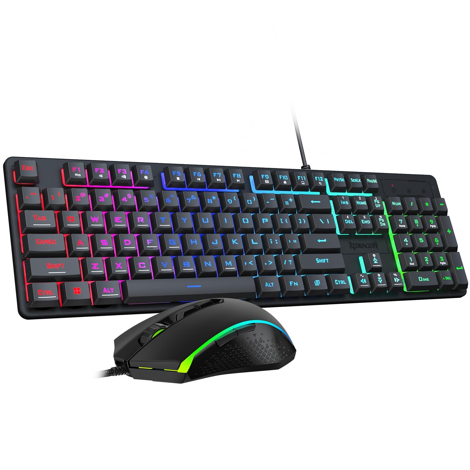 Teclado Para Juegos Với Raton Programable Y Tecnologia Antighosting Pro