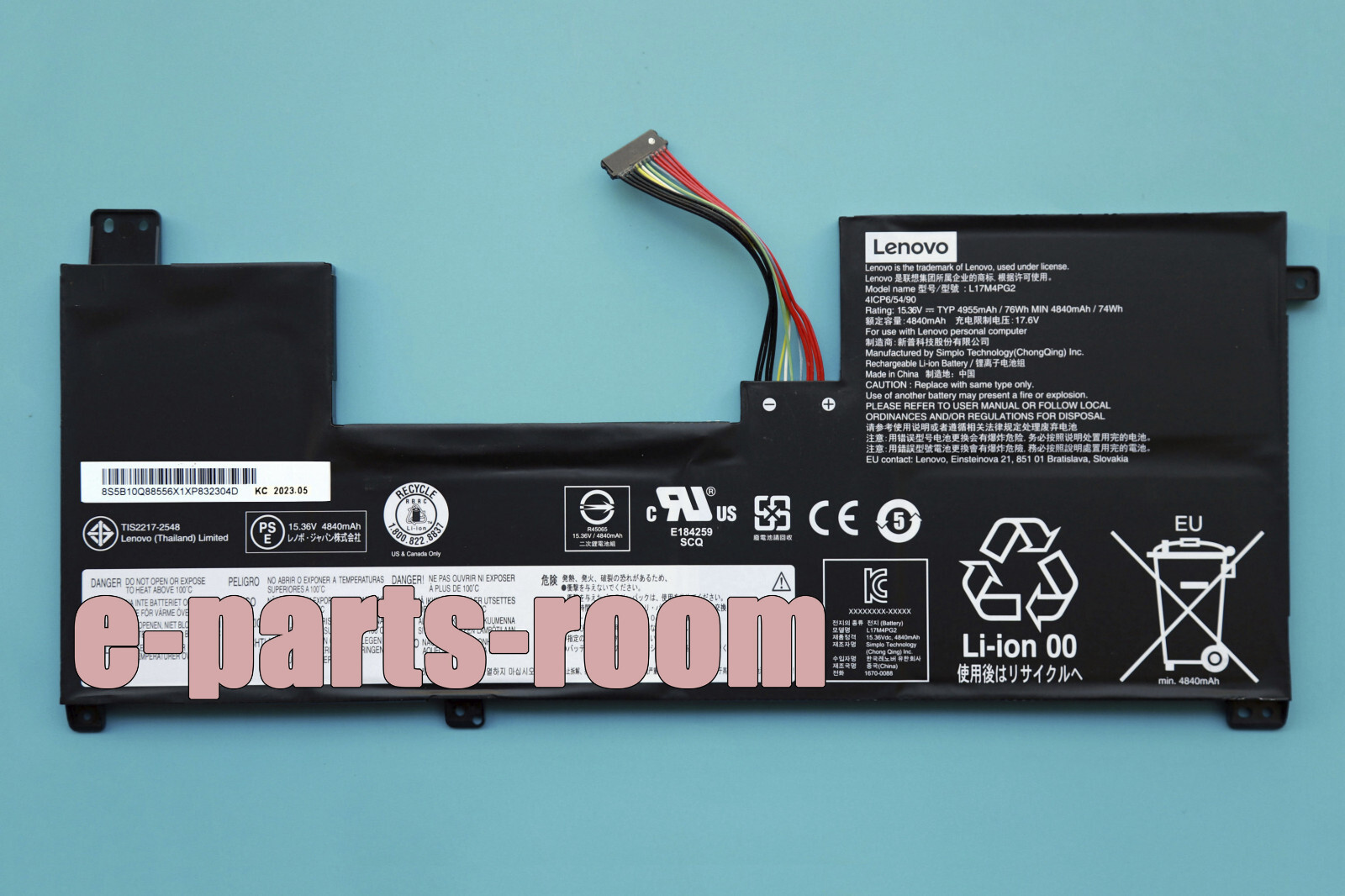 Genuine L17C4PG2 L17M4PG2 Laptop Battery for Legion Y730-17ICH Y740-17ICH 17IRH