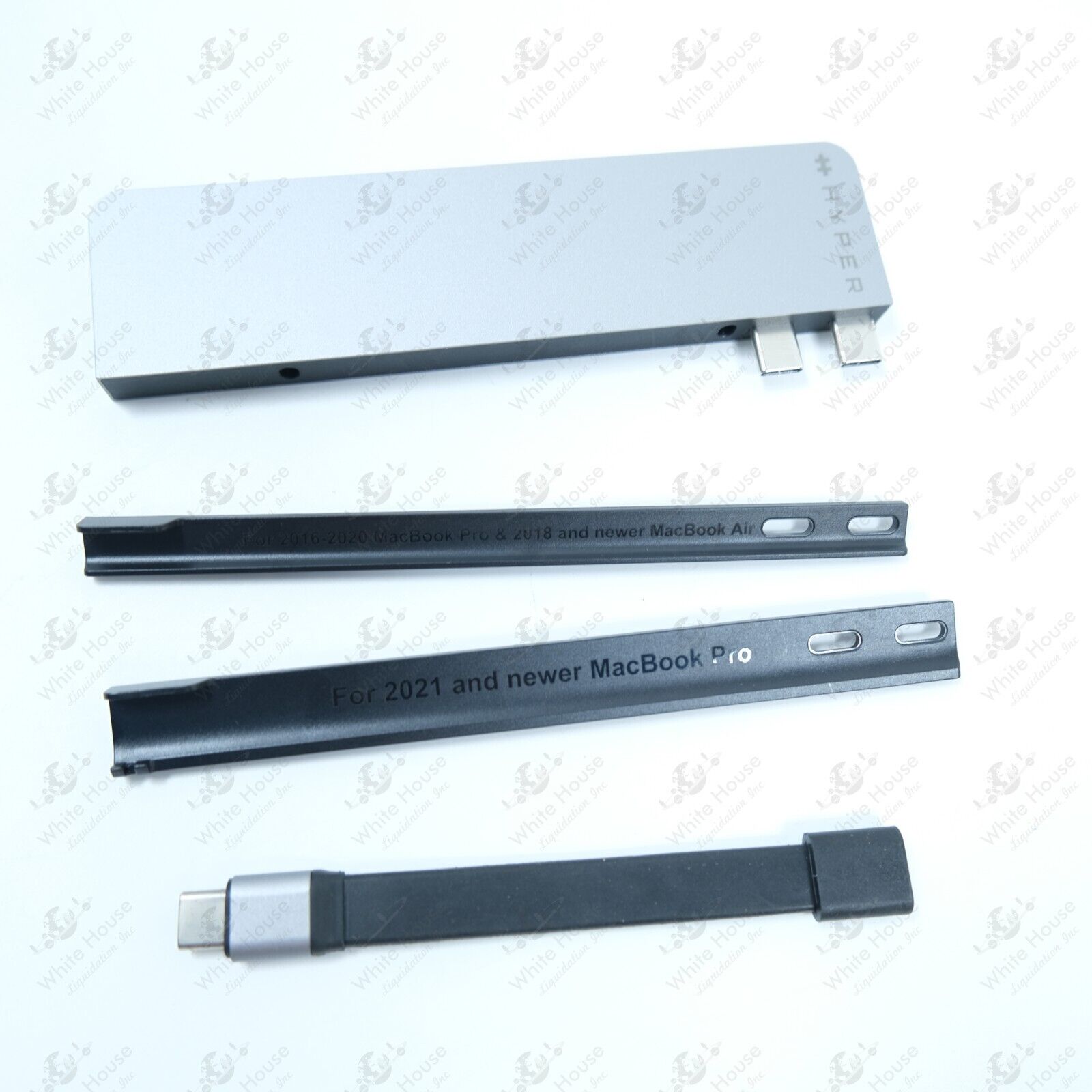 Hyper - HyperDrive Next​ 8 Port USB-C Hub  for MacBook/PC - Gray (HD3002)