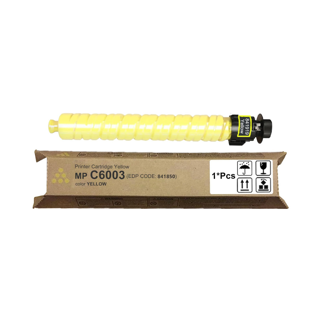 Genuine Sealed Ricoh MP C6003S Yellow Toner - EDP Code: 841866