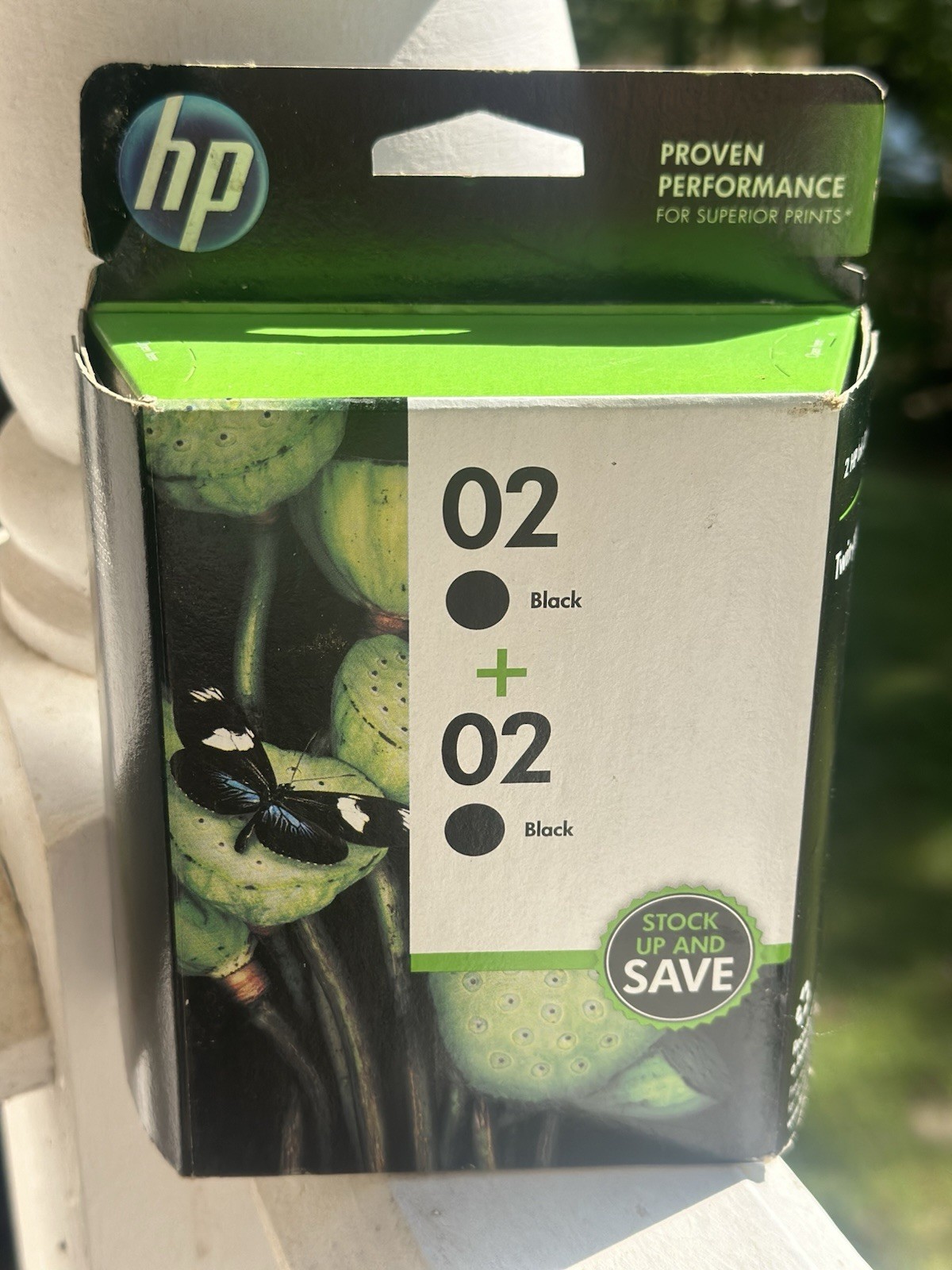 3 Packs Hp Photosmart Printer Ink 02 Expiration May 2016