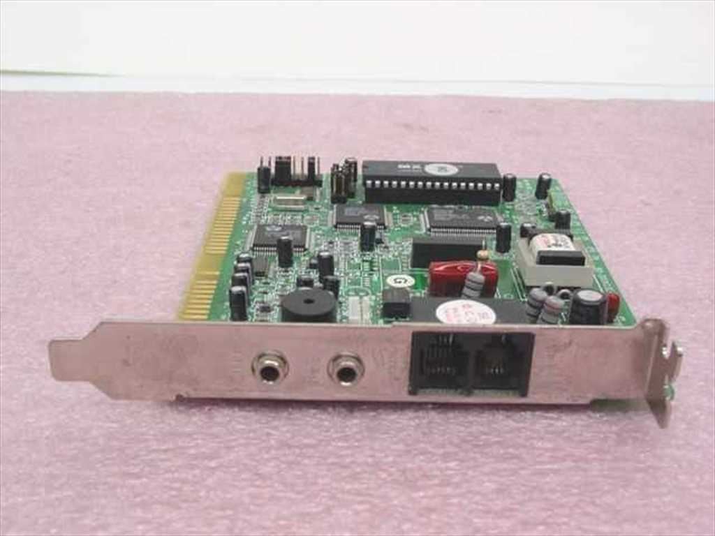 Rockwell V1456VQH-R5 56K ISA Internal Fax Modem Voice 16-Bit P/N 95988273