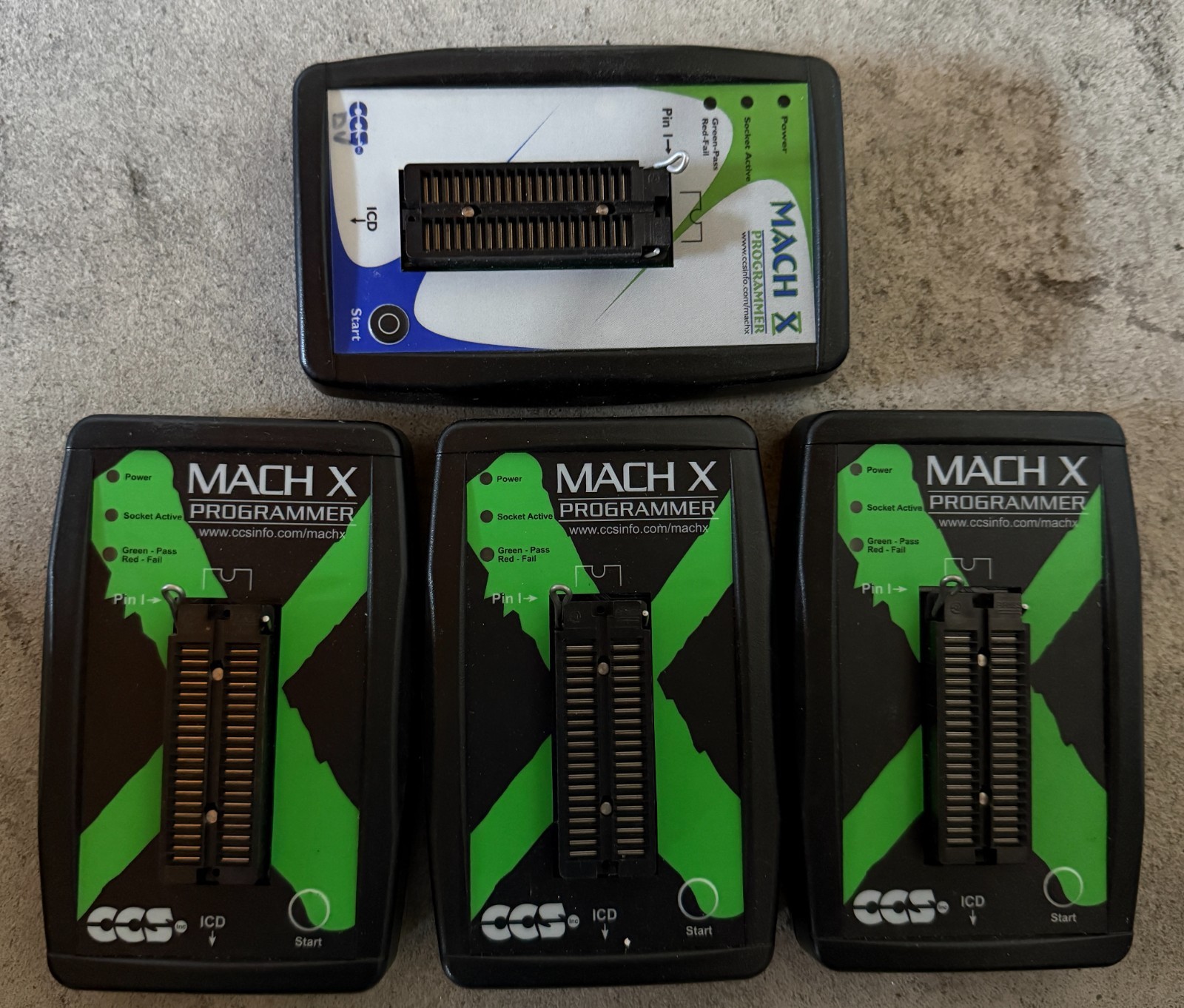 Lot of (4) Mach X programer