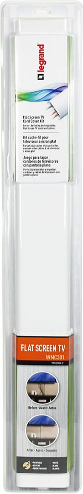 Legrand WMC301 Flat-Screen Cord Cover Kit