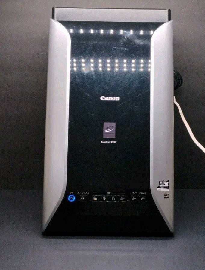 Canon Flatbed Scanner CanoScan 9000F Flat Bed Level 3 w/ Power Cable| Tested