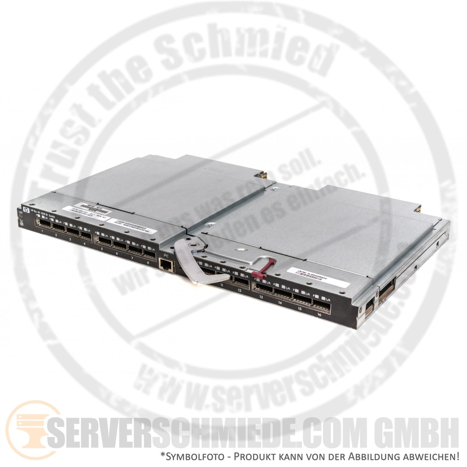 HP 519134-001 BLc 4X QDR IB Switch for Blade System c-Class