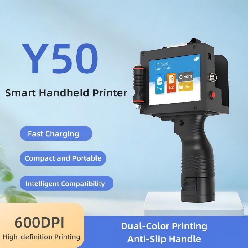 50cm Large Character Handheld Inkjet Printer for Qr Code Barcode Carton Coding