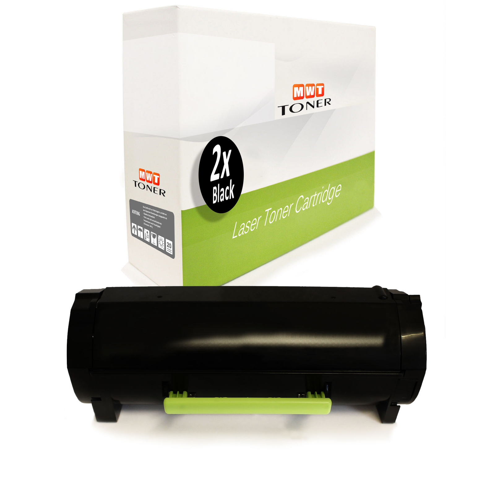 2x Toner for Lexmark XM-1145 M-1145