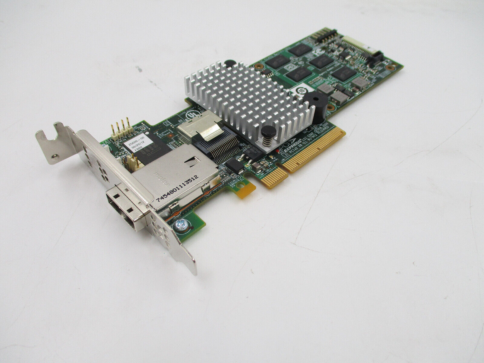 LSI 9280-4i4e Mega RAID SAS Controller Card Low Profile P/N: L3-25305-04B Tested