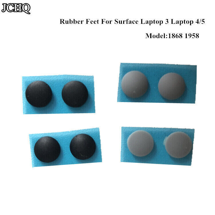 4pcs Replacement For Surface Laptop 3 1868 Rubber feet Laptop 4 1950  Black