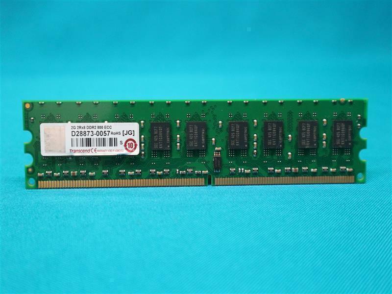 Transcend 2G 2Rx8 DDR2 800 ECC D28873-0057 Memory