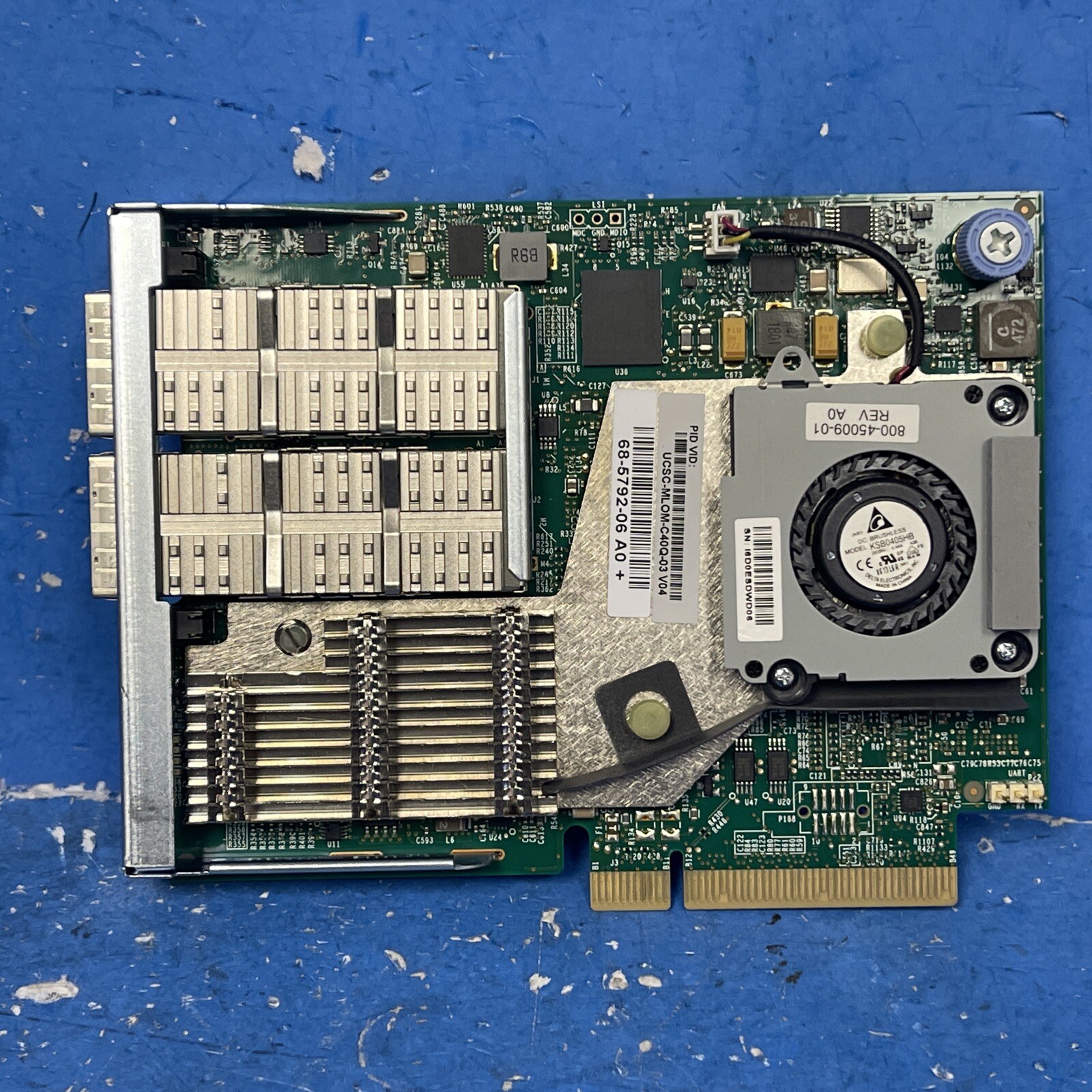 Cisco UCSC-MLOM-C40Q-03 Dual Port 40GB QSFP VIC Virtual Interface Card