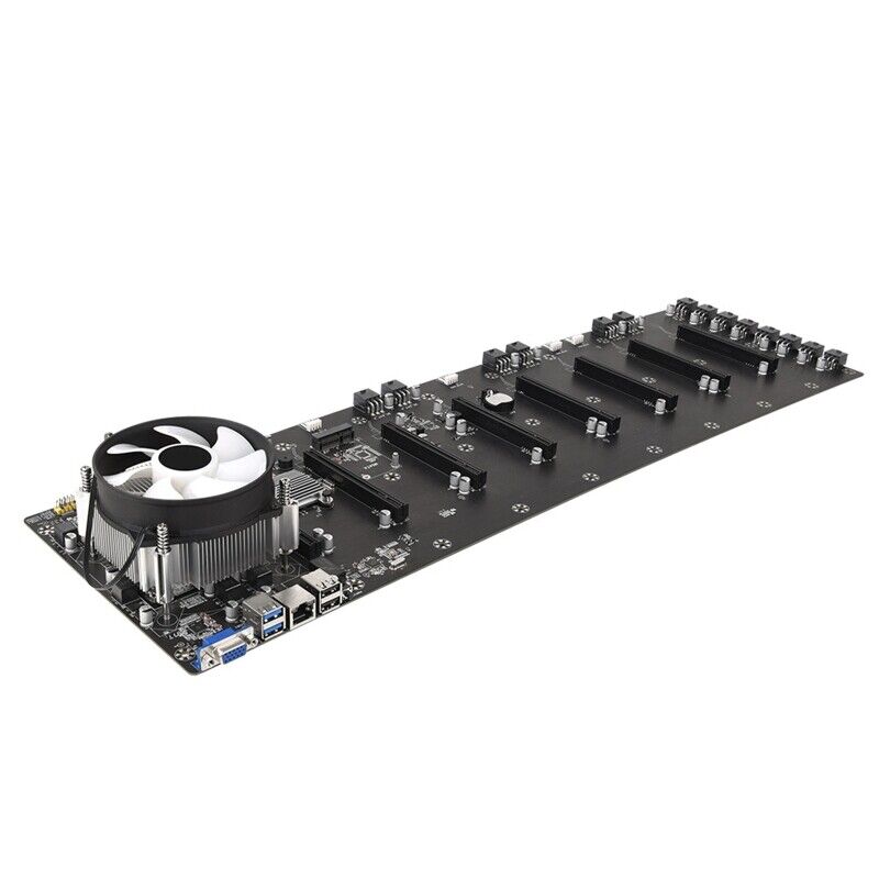 ETH-B75 Mining Motherboard Support 8Graphics Card Spacing 65mm for for