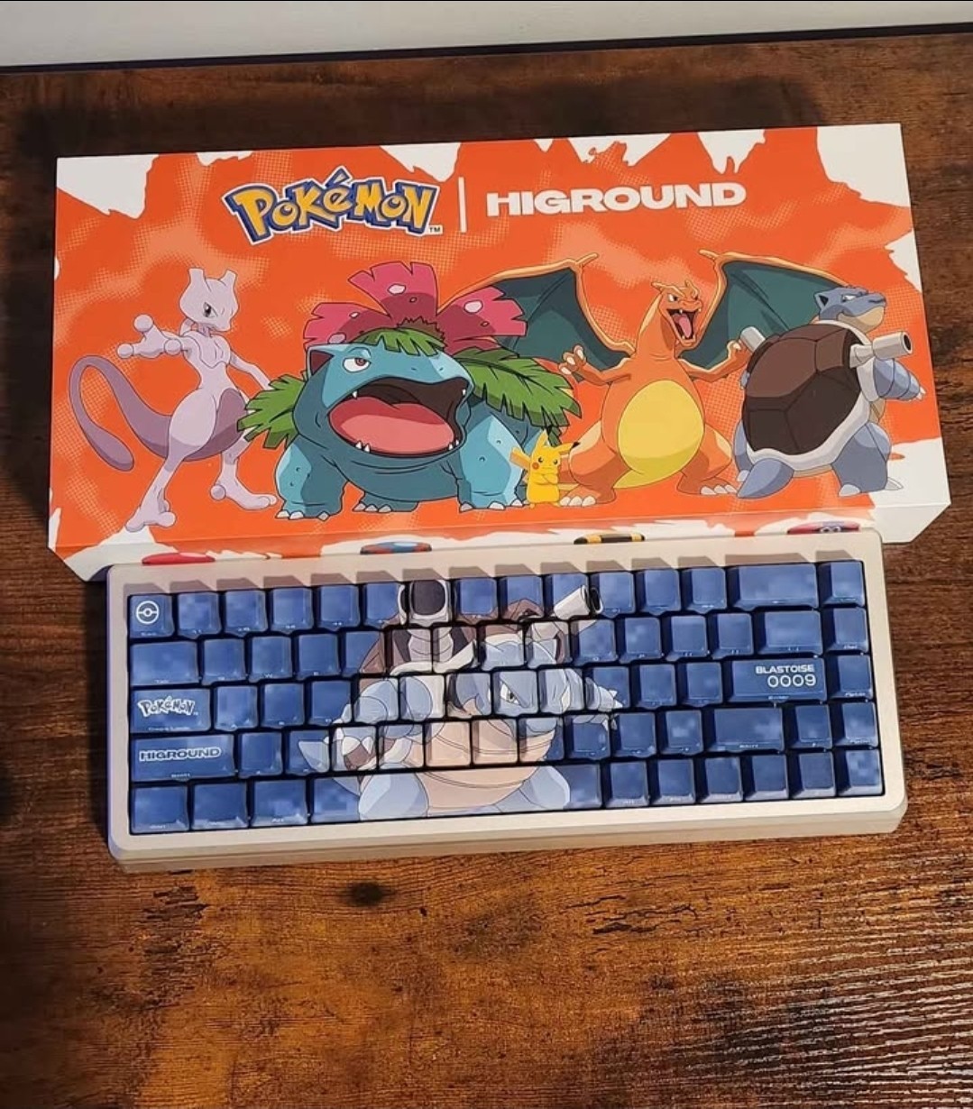 Higround Summit 65 Pokémon Blastoise Keyboard