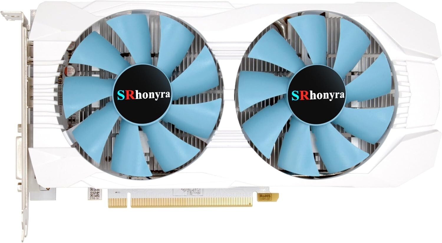RX 580 8GB 2048SP GDDR5 Graphics Card 6-Pin Connector 256 Bit HDMI DVI DP Output