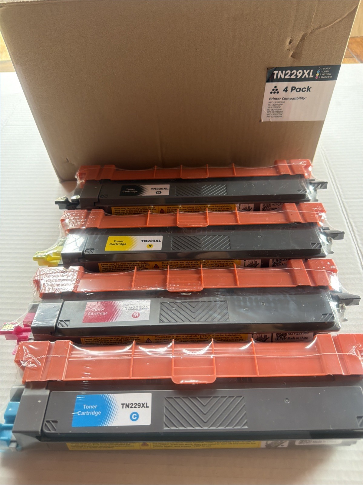 TN229XL TN229 Toner Cartridge For Brother HL-L3280CDW MFC-L3780CDW L3720CDW