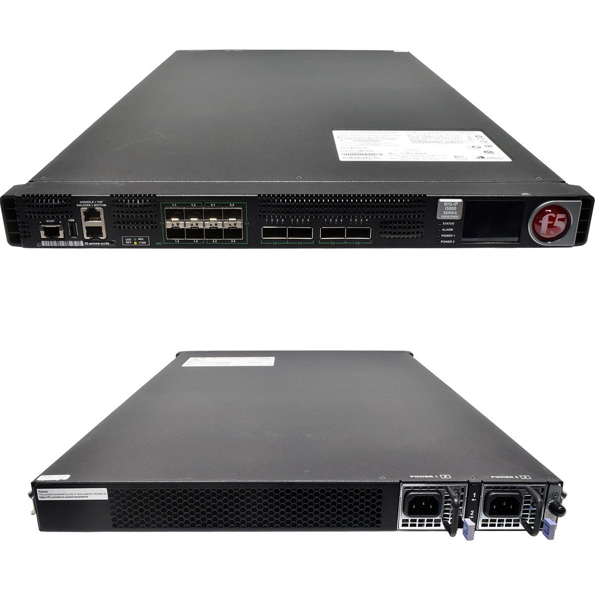 F5 Networks Big-IP i5000 Series i5600/i5800 Load Balancer without SSD and OS
