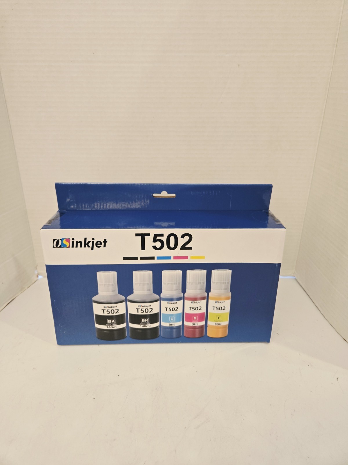 Liquink T502 Ink Refill Bottle Fit Epson 502 EcoTank & Color Supertank Printers