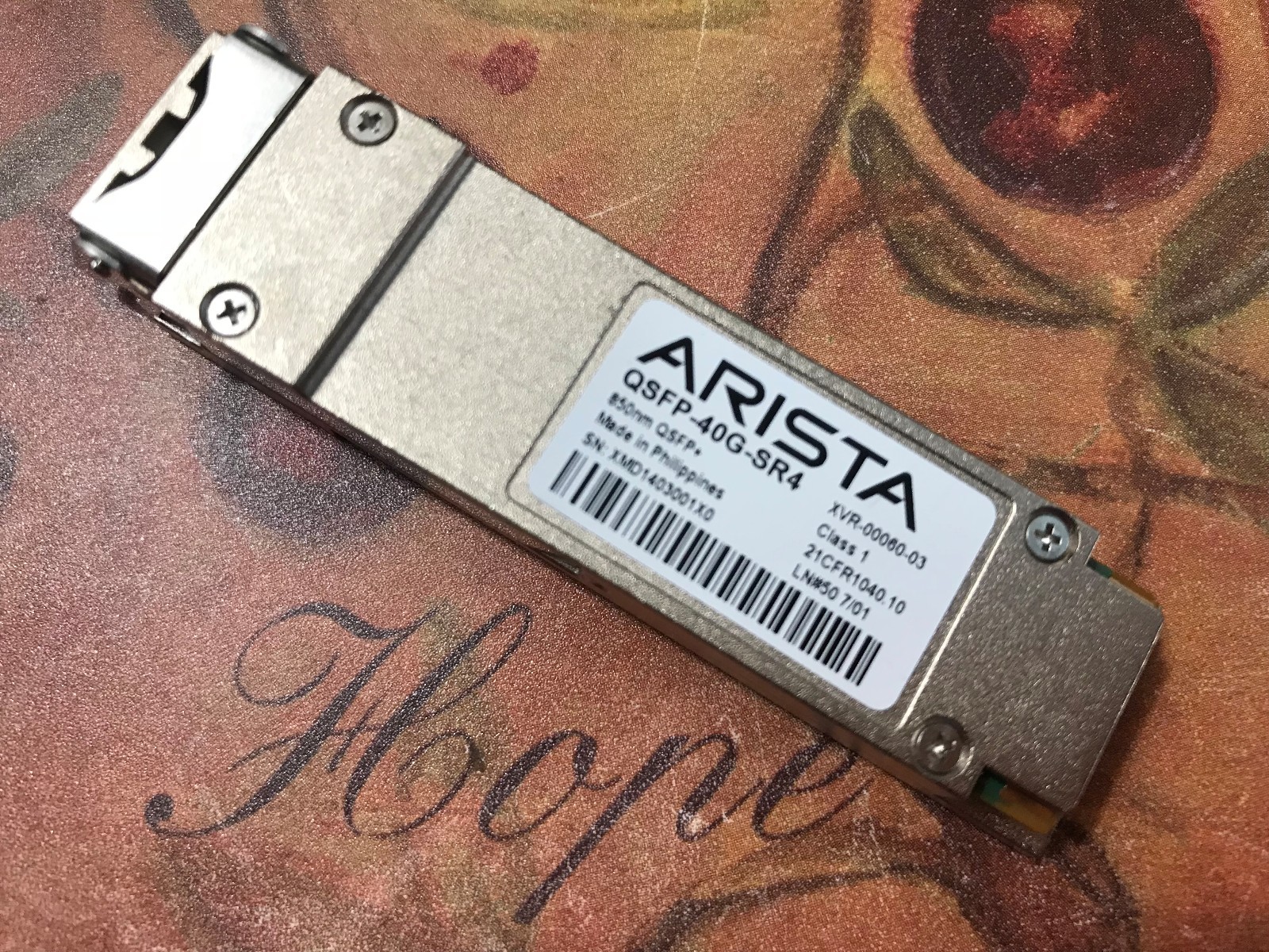ARISTA QSFP-40G-SR4 40G QSFP+ Transceiver XVR-00060-03 40gbe