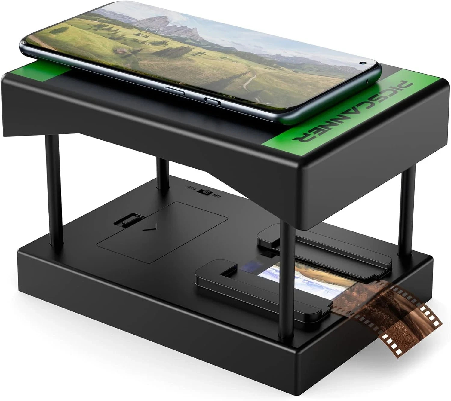Mobile Film and Slide Scanner Converts 35Mm Slides Negatives into Digital New