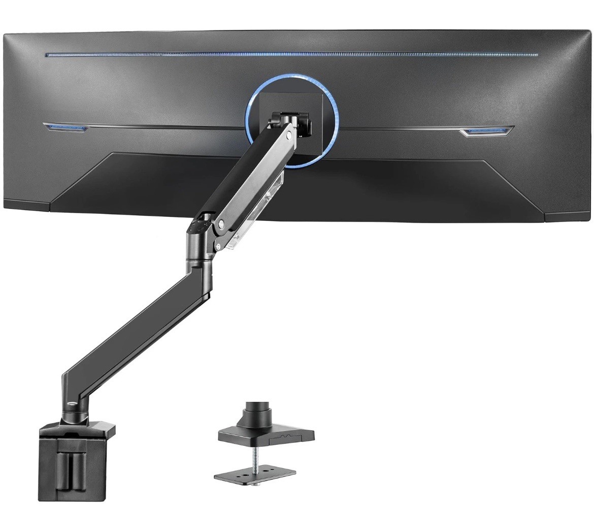 Premium Black Display Mount For Ultrawide Curved Monitors Up To 49 NEW OPEN BOX