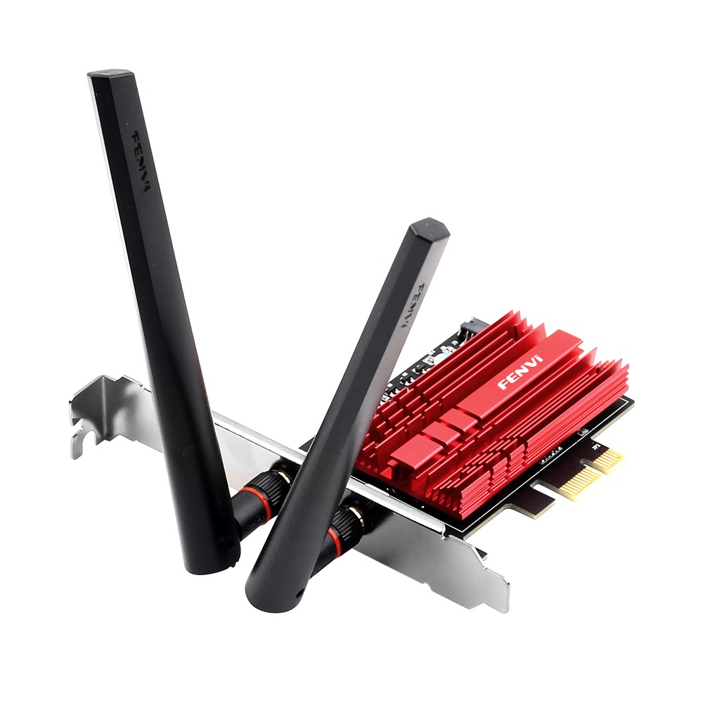FV-AXE3000 WiFi 6E PCI-E Desktop Card AX210 Chip BT5.4 Tri-Band Wireless Adapter