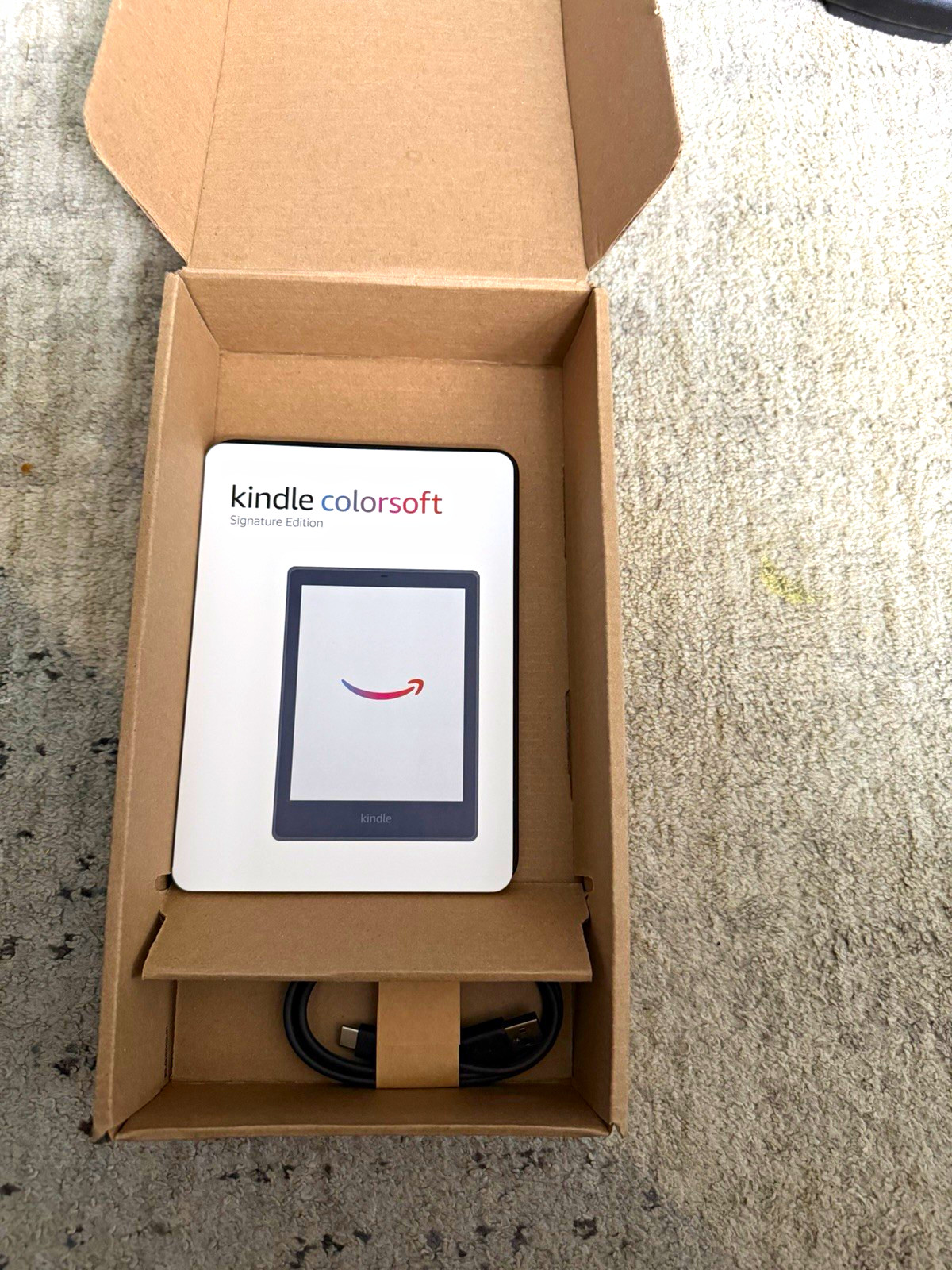 Amazon Kindle Colorsoft Signature Edition eBook Reader, Black