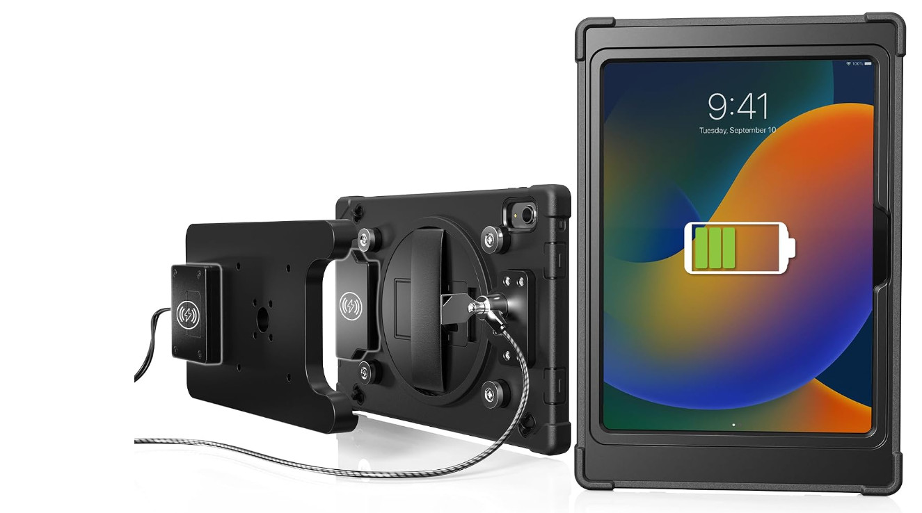 CTA Digital Wireless Inductive Charging Case iPad 10th Gen 10.9 Smart Cover