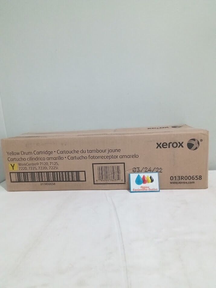 Xerox 013R00658 Yellow Drum Cartridge